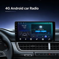 Radio para Auto Android 4G con Pantalla Táctil de 10 Pulgadas, Navegación GPS, Reproductor Estéreo para Auto con WIFI