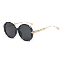 Tendance Nouveautés Derniers produits Lunettes de soleil pour femmes 2025 Uv400 Lunettes de luxe pour hommes Marque de luxe Lunettes de soleil ovales rondes