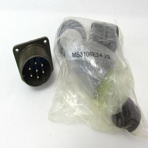 MS3102A24-2P และ MS3106E24-2S ตัวเชื่อมต่อการผสมพันธุ์7POS 12AWG บัดกรี = Nos = ต้นฉบับใหม่ของแท้ - Product Image 1