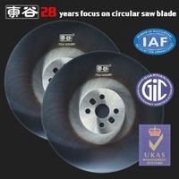 Lame de scie circulaire à découpe à froid HSS M42 DM05 de 400*2,5 mm pour la découpe de métaux