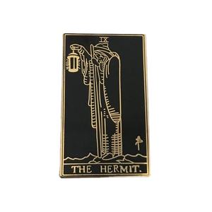 Diseño libre Venta caliente Tarot los amantes Ángel Adán y Eva oro Metal buena calidad broche personalizado suave duro esmalte pines insignia - Product Image 4