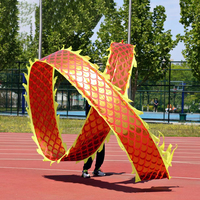 Danse du dragon sportive personnalisée, 6m, 8m, 10m, 12m, danse du dragon carrée