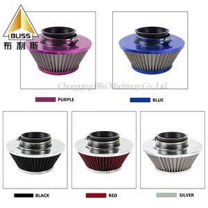 Высокопроизводительный универсальный модифицированный воздушный фильтр BT03 76 мм из алюминиевого сплава Воздушный Автомобильный спортивный воздушный фильтр - Product Image 6