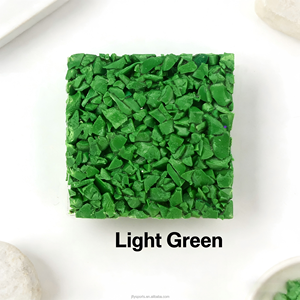 Granulés EPDM écologiques et colorés, matériau de sécurité non toxique pour les terrains de jeux de maternelle, les pistes de course et les sols de terrains de sport - Product Image 1