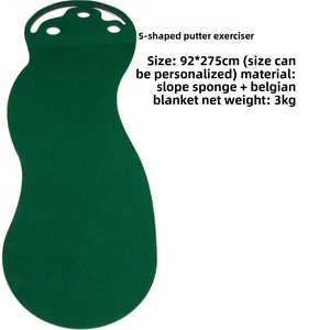 Tapis de putting de golf multifonctionnel portable et durable, grand format, personnalisé, pour l'intérieur et l'extérieur, dispositif d'entraînement au putting - Product Image 2