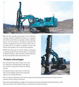 הפטיש <span class=keywords><strong>Dth</strong></span> פטיש 6 עד 8 אינץ '165 עד 230 מ "מ ליעילות סלע יעילות גבוהה עבור בניית חציבת כרייה - Product Image 4