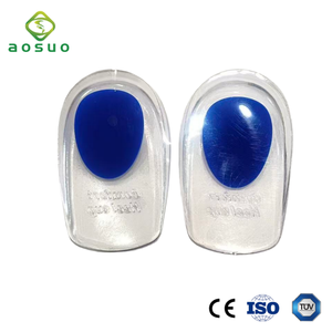 Solette Ortopediche in <span class=keywords><strong>Silicone</strong></span> Sumifun per Donne, Supporto per Arco Plantare, Rialzi Regolabili per Tallone, per Dolore al Tallone e Discrepanze nel Lunghezza delle Gambe 1/4" 1" (2 - Product Image 5