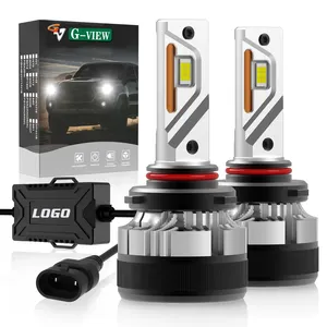 G-View G12W Autobeleuchtungssystem LED Scheinwerfer All-In-One superheller H7 9005 9006 Miniventilator für Autozubehör
