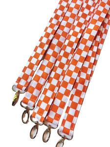 Bavoir pour bébé à carreaux en coton doux orange et blanc Offre Spéciale pinces à sucette assorties bavoirs pour bébé - Product Image 5