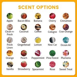 Ambientador Portátil Moderno para Coche con Aromas Frescura, Manzana, Rosa y <span class=keywords><strong>Colonia</strong></span> Oceánica, en Papel de Algodón de Forma Especial - Product Image 4