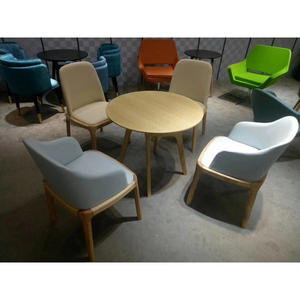 China Factory Modern Restaurant <strong>Canteen</strong> Cafe Coffee Shop Furniture <strong>Tables</strong> and Chairs Set - Product Image 2