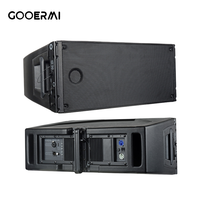 GOOERMI HDL 20A Módulo de Altavoz de Línea Activa Dual de 10 Pulgadas, Sistema de Altavoces Profesionales de 1400W