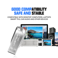 Flashdisk Metal OEM 8GB 2.0 Cle USB Key 4GB Disk Thumb Drive 8GB 16GB Pendrive