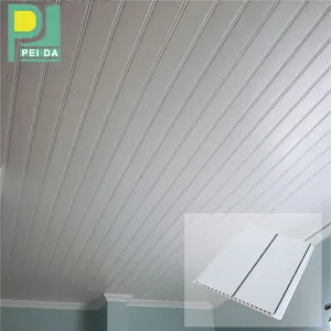 China Hangende Decoraties Veelzijdige Plastic Badkamer Pvc Plafondpanelen