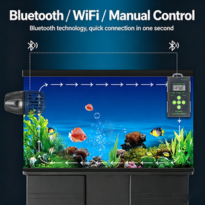 Pompe à Ondes à Fréquence Variable Magnétique Puissante Bluetooth Jabil DMP pour Aquarium Intelligent et Évacuation des Déchets de Poissons – Vente en Gros - Product Image 5