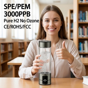 Vente en gros : Bouteille d'eau 400 ml avec technologie SPE, générateur de haute concentration 3000 PPB, certifié CE pour la production de concentration - Product Image 5