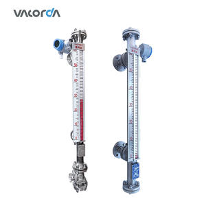 مقياس مستوى مغناطيسي من الفولاذ المقاوم للصدأ 316، مقاوم للتآكل، بدقة 1%، مخرج 4-20 مللي أمبير لخزانات التخزين في الصناعات البتروكيماوية وغيرها - Product Image 1