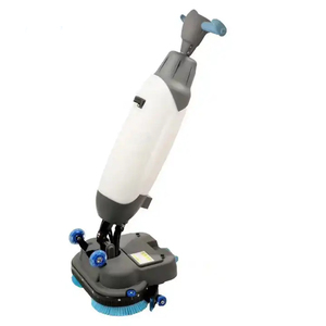 Nettoyeur de sols automatique à pousser CleanHorse K3, 36V sans fil, machine de nettoyage de sols à conducteur marchant derrière, brosse double 430mm, 1200 ㎡ /h - Product Image 1