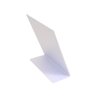 Soporte <span class=keywords><strong>de</strong></span> exhibición <span class=keywords><strong>de</strong></span> mesa <span class=keywords><strong>de</strong></span> PVC NFC impreso personalizado NTAG 213 NFC Stand Review NFC Social Media Display Stand - Product Image 1