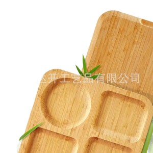 Tabla de Bambú para Delicatessen con Tapa, Bandeja de Madera para Quesos y Charcutería, Plato para Servir Aperitivos en Fiestas, Tabla de Cortar de Doble Cara - Product Image 4