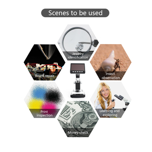 New HD <strong>4</strong>.3 Inch 1000X HD <strong>Electron</strong> LCD Industrial Digital <strong>Microscope</strong> - Product Image 3