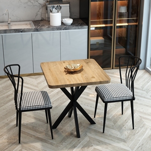 X-Leg <b>Table</b> Set Kitchen <b>Table</b> Set <b>Balcony</b> <b>Table</b> Set Dining <b>Table</b> Set - Product Image 3