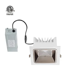 Indoor Lighting Easy To Install 12W 15W 20W 30W 40W 50W Ultra Slim Ceiling Lamps 4 Inch 6 Inch LED Downlight