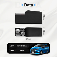 Pour Nissan Serena C27 E-Power, boîte de rangement pour accoudoir avec chargeur sans fil, port USB, boîte de rangement pour accoudoir
