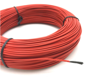 Fluoropolymer In Fibra di Carbonio di Riscaldamento Sistema di Cavo di 2 millimetri 12K 33Ohm In Fibra di Carbonio Piano Electric Wire Hotline - Product Image 1