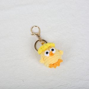 <span class=keywords><strong>Llavero</strong></span> de ganchillo de pollo de brócoli, <span class=keywords><strong>amigurumi</strong></span> de animal tejido a mano, muñeco de pollo Noob, <span class=keywords><strong>llavero</strong></span> - Product Image 2