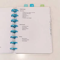 Großhandel Leder-Hardcover Disc-Planner Notizbuch Papier Metall-Disc-Ringe Lose Blätter 80 Blatt Herzförmiges Design Individuelles Logo