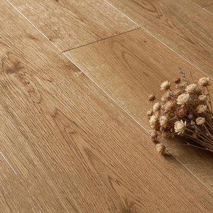 Natural Rustic Wide Plank Hickory Wood <b>Flooring</b> For Residential Living Room Interior Decoration Projects - Product Image 2