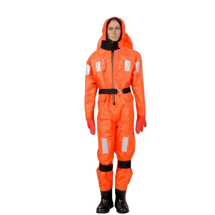 Survival Clothing Safety Soak For Insulation CCS Approved Insulated Immersion Suit With Lifejacket Light