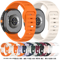 Drukknopgesp Zachte siliconen sportdesign outdoor horlogeband voor Samsung Watch 9 8 Classic vervangende band