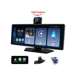 10.26inch không dây Carplay Android tự động màn hình hiển thị với Wifi <span class=keywords><strong>GPS</strong></span> vòng lặp ghi âm xe DVR Apple Carplay Xe thiết bị điện tử - Product Image 2