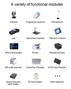 Quiosco de boletos de autoservicio automatizado con administración de colas de pago de pantalla táctil e impresora de vales para cines - Product Image 5