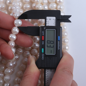 Venta al por mayor semiacabado 8-9mm/9-10mm perlas naturales <span class=keywords><strong>de</strong></span> <span class=keywords><strong>agua</strong></span> dulce cuentas <span class=keywords><strong>de</strong></span> patata perlas <span class=keywords><strong>de</strong></span> <span class=keywords><strong>agua</strong></span> dulce hebras sueltas para joyería 18cm - Product Image 4