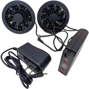 7.4 볼트 5200mAh 재킷 냉각 팬 배터리 세트 7.4 v 충전기를 포함한 휴대용 팬을위한 충전식 배터리 - Product Image 1