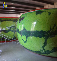 Nouveaux ballons gonflables de pastèque d'hélium d'événements extérieurs de publicité