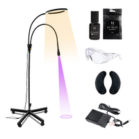 Lampu UV 5W 10W Grosir untuk Ekstensi Bulu Mata Profesional, Lampu Pengeras Lem LED, Peralatan Salon