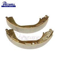Prix de gros d'usine, jeu de plaquettes de frein à tambour en céramique pour Nissan Np300 D21 D22 KA24 4x4 Pickup, pièces de frein 44060-0W727