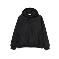 Sweat-shirt à capuche pour homme en coton biologique 100% avec logo personnalisé, impression en relief de haute qualité, broderie, coupe ample, vente en gros