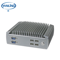 Goedkope groothandel dual-core 6e generatie MINI desktopcomputer DDR4 slot industriële pc