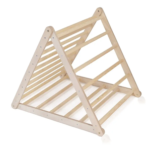 มอนเตสซอรี่ของเล่นไม้สำหรับการศึกษาปีนเขาในป่ายิมเด็กวัยหัดเดินปีนกรอบประเภทเตียงเด็กเล่นกลางแจ้งดีไซน์ทันสมัย - Product Image 6