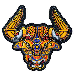 แพทช์ผ้าแคนวาสปักลายแบบกำหนดเองสำหรับตกแต่งเสื้อผ้าและหมวก - อุปกรณ์เสริมเสื้อผ้า - Product Image 1