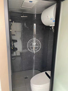 Capsula da Campeggio in Acciaio per 3 Persone, Casa Modulare Prefabbricata Portatile con Letti a Castello - Product Image 4