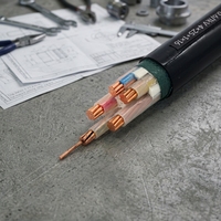 Cable Eléctrico Flexible RVV con Conductor de Cobre, Cable de Alimentación