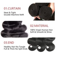 Vendeurs de cheveux vierges vietnamiens bruts vente en gros de paquets de cheveux bruts alignés sur les cuticules non transformés 100% cheveux brésiliens bruts humains
