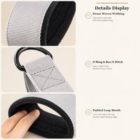 Sangles de remplacement pour appareil de studio professionnel en polyester-coton doux pour la peau, à double boucle, durables, pour Pilates