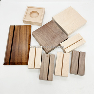 Tùy Chỉnh Đánh Bóng Beechwood Bàn Hiện Đại Trang Trí Hiển Thị Đứng Cho Tái Sử Dụng Bảng Số/Tên Thẻ Năm Mới Lưu Niệm - Product Image 2